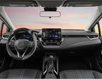 Customized Auto Car Steering Wheel Cover for Toyota Rav4 Corolla Camry Highlander (Black+Gray-Standard Size)