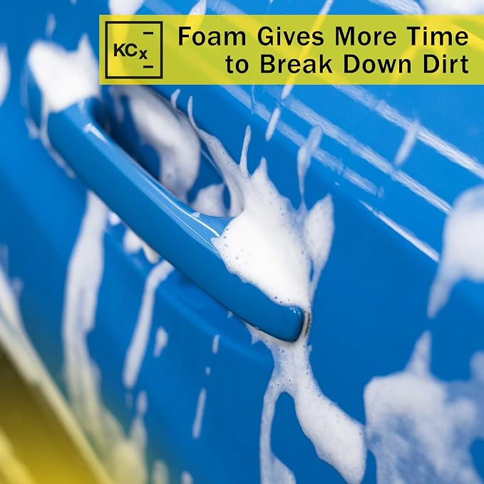 Active Foam - Phosphate and NTA Free, Paintwork Protective, Unique Foam Formulation, Long Lasting Sandalwood Aroma (1 Liter)
