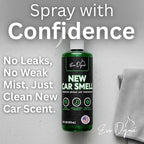 New Car Smell Spray (16oz), Made in USA | Long Lasting Car Air Fresheners Eliminates Odor - Air Fresheners for Cars, Trucks, & Other Vehicles – Fresh Scent Air Freshener Spray by (2-Pack)