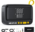Tire Inflator Portable Air Compressor, 150 PSI Air Pump for Car Tires with Digital Pressure Gauge & Auto Shut-Off, Air Compressor Portable for Car, Motorcycle, Bicycle, Balls, Yellow
