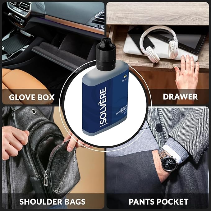 Solvère Car Air Freshener Refill (50ml) | Long Lasting Car Perfume with Solvère Fragrance | Strong Automotive Air Freshener by