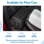 Car Back Seat Extender for Dogs up to 300lbs Car Seat Extender Back and Front Gap Filler with Storage Prevent Your Dogs from Falling Off(2 Pack)