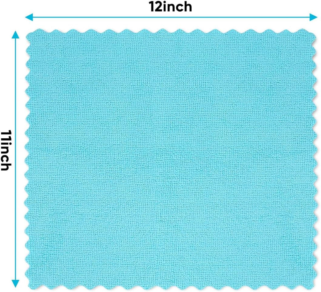 Microfiber Cleaning Cloths (24-Pack) — Absorbent Detailing Rags