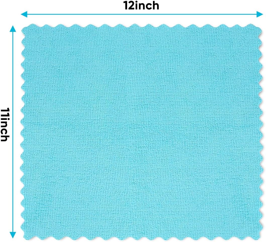 Microfiber Cleaning Cloths (24-Pack) — Absorbent Detailing Rags