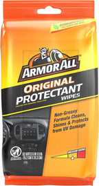 Car Protectant Wipes, Interior Car Wipes with UV Protection Against Cracking and Fading, 60 Wipes