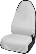 Towel Bucket Seat Cover Waterproof White Machine Washable for Athletes Running Swimming Boxing Workout Outdoor Sports