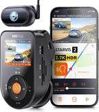 S1 Pro DMS AI Dash Cam Front and Inside, ADAS, DMS, 2.7K 2 Channel Dash Camera, STARVIS 2 Dashcam, HDR Night Vision, 5G WiF i& GPS, APP/Voice Control, 24/7 Parking Mode, 1TB Max