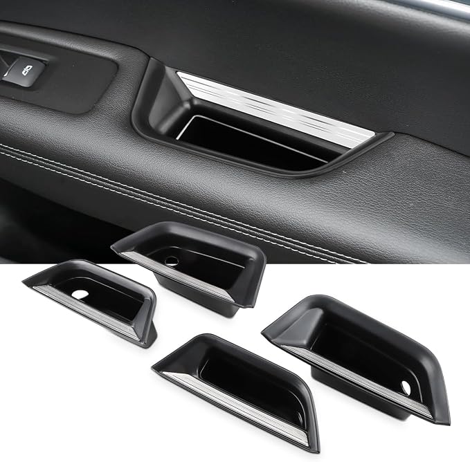 Car Door Tray Organizer Compatible for Cadillac XT5 2025 2024 2023 2022 2021-2017 Accessories Interior Car Door Handle Insert Pocket Storage Box