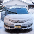Windshield Snow Cover Ice Removal Wiper Visor Protector All Weather Winter Summer Auto Sun Shade for Cars Trucks Vans and SUVs Stop Scraping with a Brush or Shovel