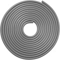 Car Door Edge Protector,Rubber Car Door Protectors No Glue Car Accessories Rubber U Shape Car Trim Door Protectors Seal for Sedan, Trucks, SUV, ATV, Boats(Gray, 65.6FT)