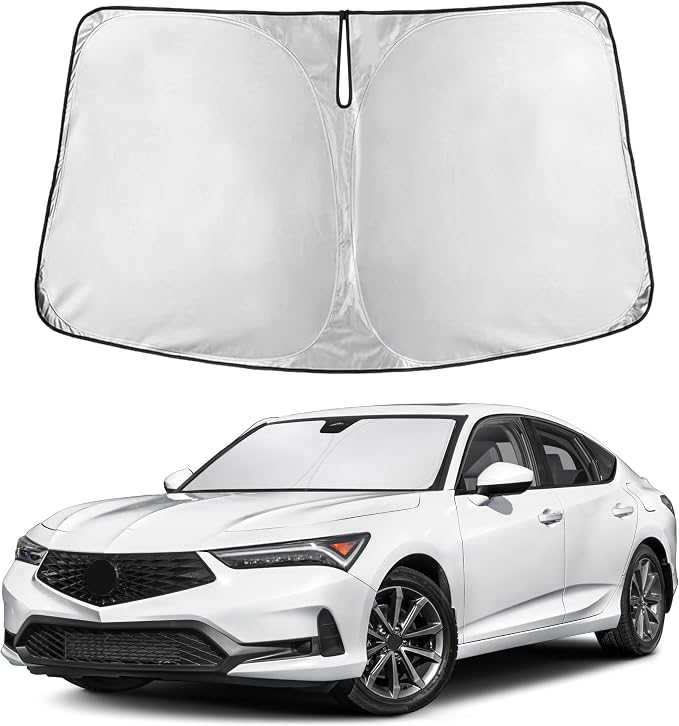 Windshield Sunshade Compatible for Acura Integra 2023 2024 2025, Sun Visor for Front Windshield & Window Sun Shade Cover, UV Heat Blocker & Protector, Car Accessories