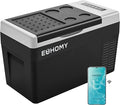 12 Volt Refrigerator, 26QT(25L) Compressor Electric Cooler APP Control, Car Fridge -4℉~68℉, Portable Refrigerator 12/24V DC 100-240V AC, Portable Freezer for Camping, Travel, Boat