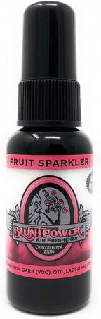 (Fruit Sparkler, 1 Pack) Concentrated Air Freshener for Room and Car Spray - Oil-Based Diffuser Spray Bottle - Long-Lasting Bathroom Spray, Car Freshener, & Odor Eliminator Spray