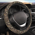 Camo Camouflage Forest Steering Wheel Cover For Women Men Girls Car Accessories Decor Anti-Slip Neoprene Auto Steering Wheel Covers Protector Universal 15 Inch