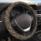 Camo Camouflage Forest Steering Wheel Cover For Women Men Girls Car Accessories Decor Anti-Slip Neoprene Auto Steering Wheel Covers Protector Universal 15 Inch