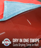 Extra Large Dual-Color Car Drying Towel XL - Edgeless & Ultra Soft & Absorbent - 36" x 28" - 1200 GSM Twisted Loop Microfiber Towel for Cars - Drying Towel Car Detailing - Car Wash Towels