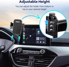 Car Phone Holder for 2020-2025 Ford Escape Accessories-Cell Phone Mount for Escape 8 inch Touch Screen Cradles Hands-Free 360° Rotation