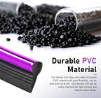 Car Interior Moulding Trim Strip, 33Ft/10M Car Flexible Electroplating Decoration Styling Door Dashboard, DIY Pinstriping Filler Insert Strip, with Installing Tool, Interior Accessory(Purple)