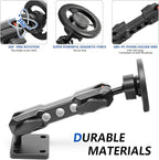 Phone Mount for 2024 2025 2026 Jeep Wrangler, Dashboard Phone Holder Dash Mount for New Jeep Wrangler JL JLU 4XE Jeep Gladiator JT Accessories, Magsafe Phone Mount Fit 12.3" Screen