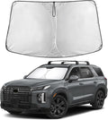 Windshield Sunshade Compatible for Hyundai Palisade 2020-2024 2025 2026, Sun Visor for Front Windshield & Window Sun Shade Cover, UV Heat Blocker & Protector, Car Accessories