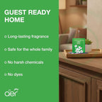 AER Power Pocket Jasmin Floral Delight Solid Gel Air Freshener for the Entire Home with Long Lasting Scent, Pack of 6