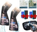 Micro-Molecular Anti-Fog Coating Agent Wiper, Magic Gem Coating Glass, Anti Fog For Car Windshield, Antifog Car Windshield, Anti Fog Glass Coating for Car Windshield Windows Mirrors (2PCS)
