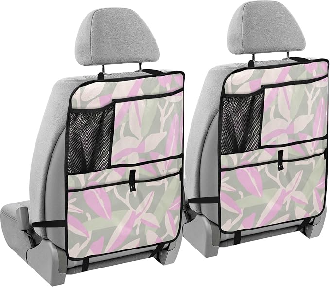 Kick Mats Backseat Protector with Anti Kick Design Offering Safety and Space for Backseat Essentials