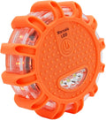 LED Road Flares 1-Pack | DOT Compliant LED Road Flares Car Emergency Kit | Emergency Flares w/Batteries Installed | Emergency Roadside Lights | 9 Flashing Modes to Get Noticed a Mile Away!