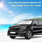 Custom Fit Sorento Windshield Sunshade for 2016-2019 2020 KIA Sorento Front Window Shades Cover for Windshield Sun Visor Protector for Kia Reflector Block Heat and Sun Protection Cooler Accessories