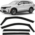 in-Channel Incredibly Durable Rain Guards for Kia Sorento 2021-2026, Original Window Deflectors, Vent Window Visors, Vent Deflector, 4 pcs. - 621428