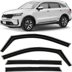 in-Channel Incredibly Durable Rain Guards for Kia Sorento 2021-2026, Original Window Deflectors, Vent Window Visors, Vent Deflector, 4 pcs. - 621428