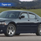 Window Visors Rain Guards for 2006 2007 2008 2009 2010 Dodge Charger, Out-Channel Window Vent Wind Deflectors Visors Shades for 06-10 Charger