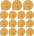 15 Pack Decal Remover Eraser Wheel Rubber Eraser Wheel for Drill Removes Car Stripes Vinyl Tapes and Graphics Rubber Eraser Wheel Tool Kit for Cars, RV, Motorcycles Sticker Remover Tool