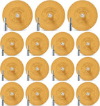 15 Pack Decal Remover Eraser Wheel Rubber Eraser Wheel for Drill Removes Car Stripes Vinyl Tapes and Graphics Rubber Eraser Wheel Tool Kit for Cars, RV, Motorcycles Sticker Remover Tool