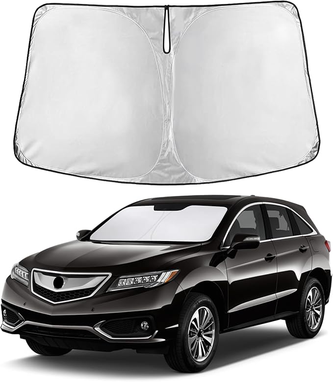 Windshield Sunshade Compatible for Acura RDX 2013-2016 2017 2018, Sun Visor for Front Windshield & Window Sun Shade Cover, UV Heat Blocker & Protector, Car Accessories