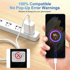 10FT Long USB C to USB C Cable Compatible for iPhone 17/16/15, 17 16 15 Pro Max, Plus, 16E, 17Air Carplay Charger Cord, AirPods 4, AirPods Pro (2nd/3rd Gen) Woven Car Charging Charger Cord 2pack