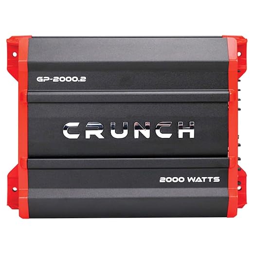 Ground Pounder GP-2000.2 2000 Watt 2 Channel Amplifier