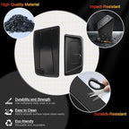 for Corolla Cross Trash Can for 2022-2025 Toyota Corolla Cross Small Car Trash Bin for Side Front Left Door Mini Trash Garbage Bin w/Lid for Toyota Accessories (Corolla Cross Left Side)