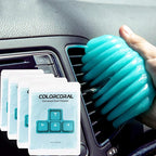 Car Cleaning Gels 4-Pack,Universal Auto Detailing Tools Car Interior Cleaner Putty, Dust Cleaning Mud for PC Tablet Laptop Keyboard, Camera, Printers, Calculator (4Pack)