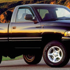 in-Channel Window Rain Guards for 1994-2001 Dodge Ram 1500, Vent Visors Shades Wind Deflectors for 94-02 Ram 2500 3500