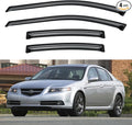 Window Visors Rain Guards for 2004 2005 2006 2007 2008 Acura TL, Out-Channel Window Vent Wind Deflectors Visors Shades for 04 05 06 07 08 Acura TL