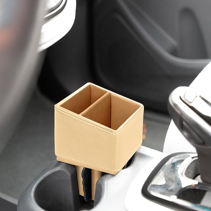 Car Phone Mount & Key Storage Expander - Universal Size Phone Holder for Car - Elegant Design with Easy Installation - Effortless Charging