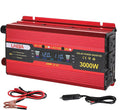 3000 Watt Power Inverter with LED Display,Dual AC Outlets,USB Port, 12V DC to 110V AC Converter Car Power Inverter for Vehicles, Car, RV, Truck, Off Grid Solar System, Outdoor Camping