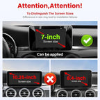 Car Phone Holder for Benz GLC 2016-2019,Benz C-Class 2015-2018- for MagSafe Magnetic Cell Phone Mount for GLC Accessories 7 inch Screen - Strong Magnets for iPhone