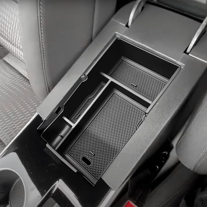 2026 Equinox Center Console Organizer Compatible with Chevy Equinox 2025 2026 LT/RS/ACTIV Armrest Storage Box Interior Pallet Insert Tray Secondary Accessories, Middle Console Tray, Not for EV