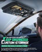 Tactical Car Sun Visor Organizer, Fit Cars Trucks SUV Jeeps Patrols | Tactical Car Sun Visor Organizer, Fit Cars Trucks Suv Jeeps Patrols