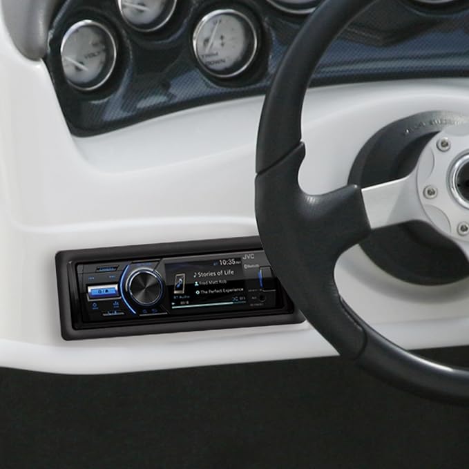 KD-X560BT - Digital Media Car & Marine Bluetooth Receiver iPhone/Android/USB/AUX Car Stereo with Rear Camera Input
