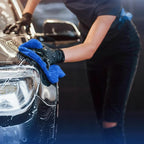 80 Pcs Blue Microfiber Towels: 16"x16" Microfiber Drying Towels Bulk Micro Fiber Car Cleaning Cloth for Cars Drying Washing Polishing Cleaning Household Supplies