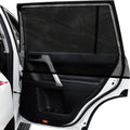 Car Window Shades, 2 Pack Breathable Mesh Side Sun Shades, Stretch Screens for Baby/Camping, Heat Block UV Protection, Back Window Covers for Car, Truck, SUV, Van (XL 63' x28'')