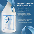 Multi-Purpose Odor Eliminator, Air and Surface Odor Remover for Home, Bathroom, Kitchen, and Closet, Refill, 128 oz
